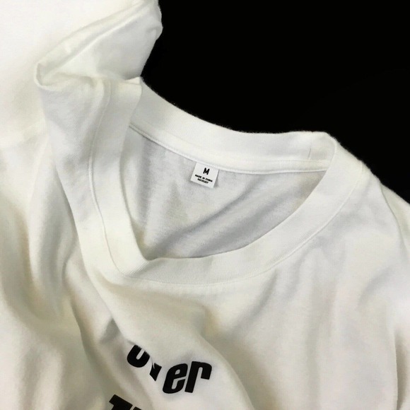 Adult Pro Choice Women’s Rights T-Shirt  ‘Over Turn This’ White Protest Tee - Picture 4 of 4